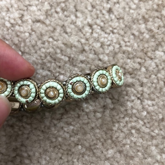Teal detailed bracelet - Picture 2 of 2